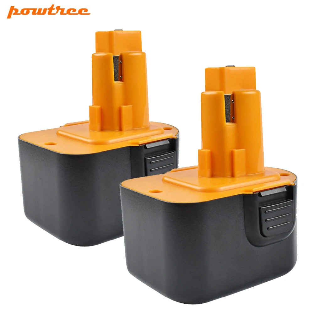Аккумуляторная батарея Powtree для Black & Decker Firestorm 12 В 3000 мАч PS130 PS130A A9275 A9252 HP331 HP331K2|Перезаряжаемые батареи| |