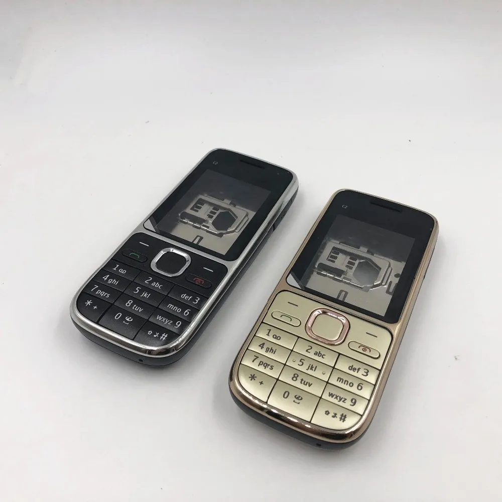 100% оригинальный новый чехол с полным покрытием для Nokia C2 01 аккумулятора