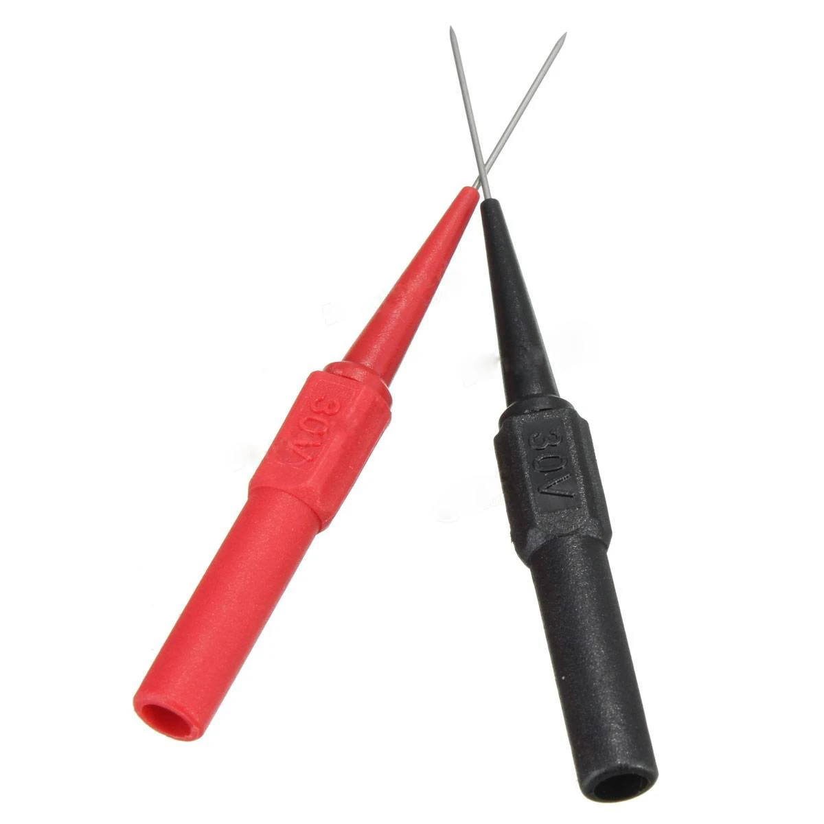 

Universal Multimeter Test Probes Red/Black A Pair Of Safe Multimeter Test Probes Insulation Piercing Needle Non-destructive