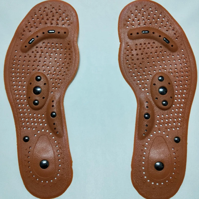 المغناطيسي نعل الرعاية Footbed مولد مغناطيسي القدم تدليك المغناطيس العلاج الألم الوخز بالإبر نقاط الصحية 1 زوج