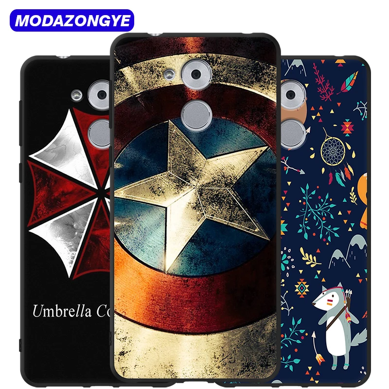 Умный чехол Huawei Nova Honor 6C мягкий из ТПУ для телефона задняя крышка Smart Dig-L01 DIG-L21 HN