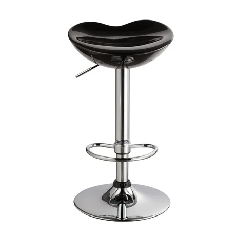 Простые Модные стул для ног стульчик высокого подъема барный стул научить барный стул - Цвет: Black