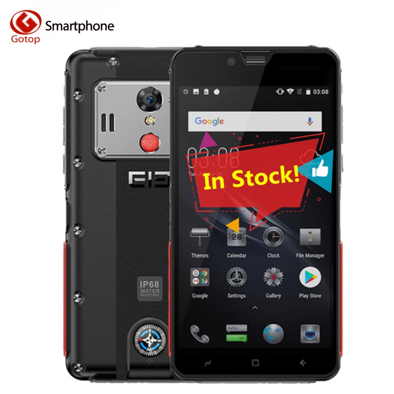 ELEPHONE Soldier 4 Гб ram 64 rom Helio X25 MTK6797T Deca Core 5 &quot2 K экран сотовый телефон Android 8 0 IP68