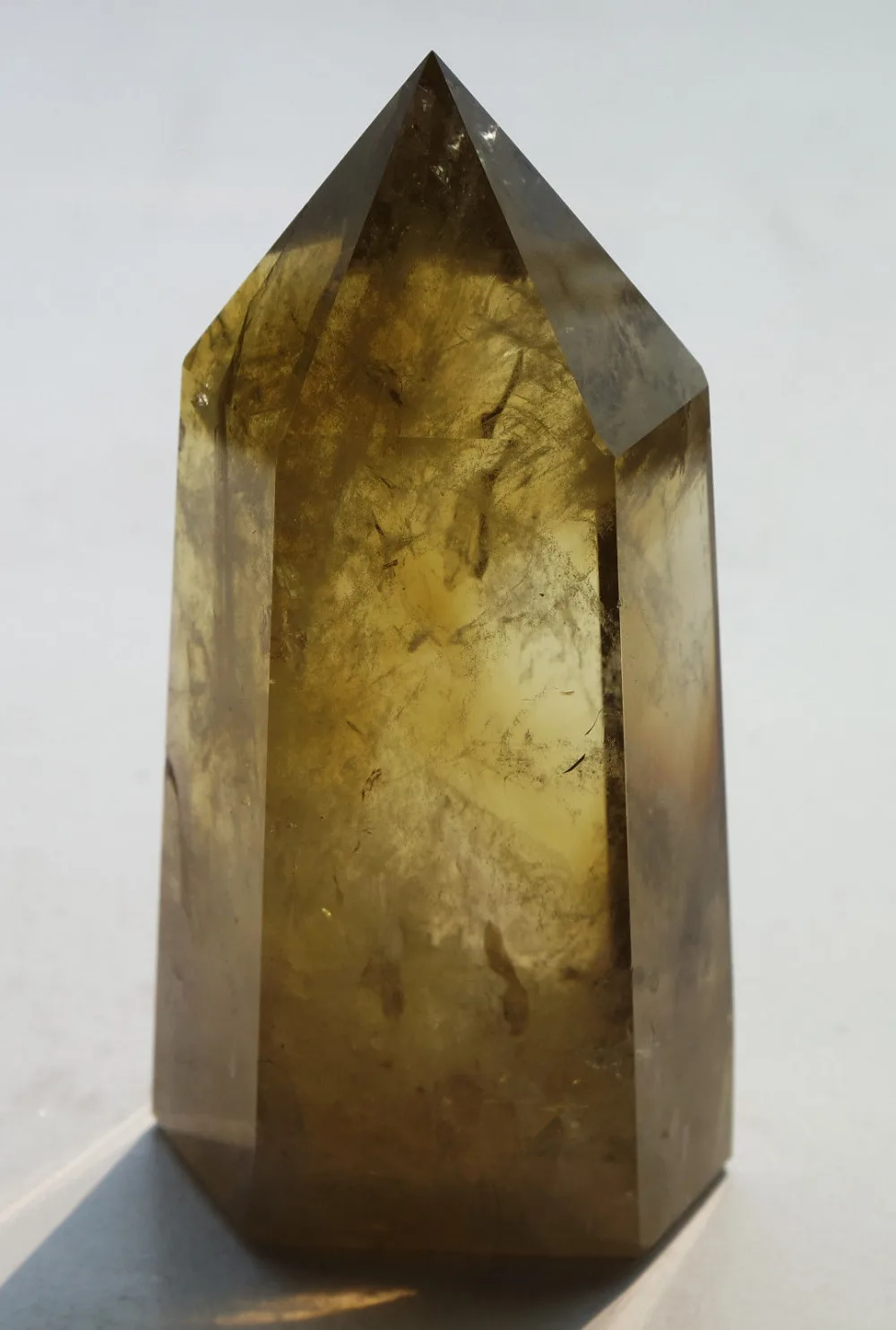 

ddh001601 NATURAL SMOKY CITRINE QUARTZ CRYSTAL POINT Healing