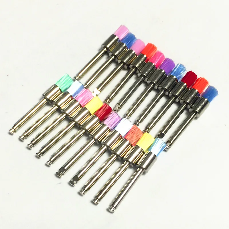 Laboratório Dental Bolsa Nylon Trava Pequena Plano Polimento Polidor Profilaxia Escovas Dentista Produtos 0.4 cm Cabeça 50 Pçs - 2 Pequena Plano Polimento Polidor Profilaxia Escovas Dentista Produtos 0.4 cm Cabeça