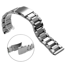 6 шт 22 мм элегантный матовый Серебряный из нержавеющей стали для ремешка часов WB1035A22SB
