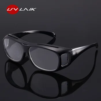 UVLAIK Fashion occhiali da lettura Big Vision 1.6 1.8 volte ingrandisci Vision Presbyopia Eyewear 250 300 specchio in plastica Unisex