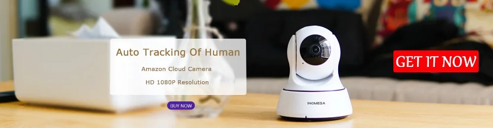INQMEGA HD 1080P chmura Bezprzewodowa kamera IP inteligentne automatyczne śledzenie Human Home Security nadzór CCTV sieć WiFi Camera -