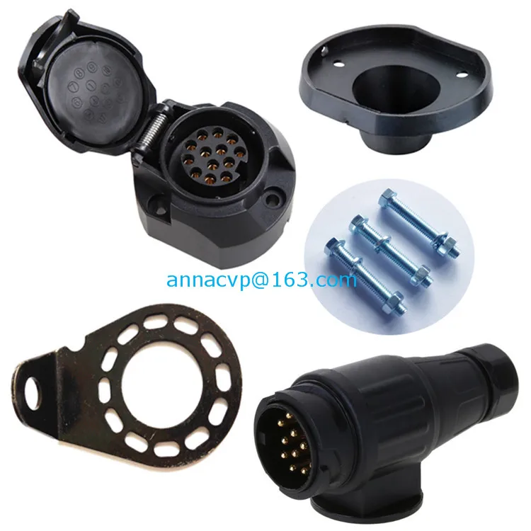 13 pin plug socket set 1