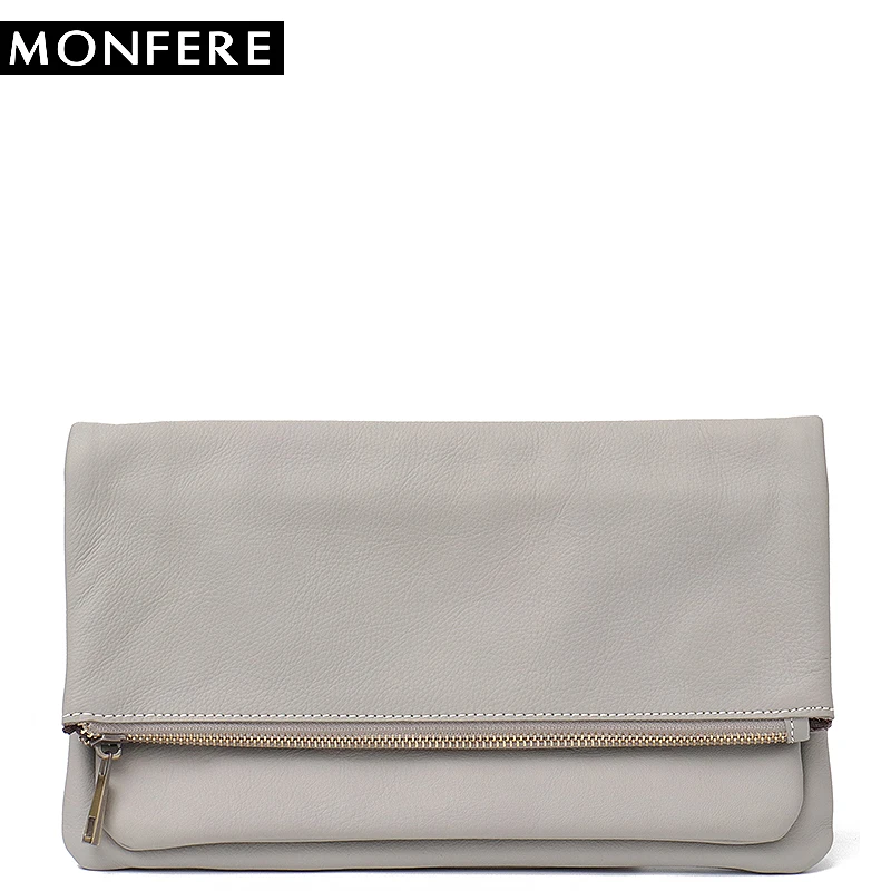 

MONFERE 2018 Designer Brand Cow Leather Casual Women Cross body Bag Women's Purses&Handbags Messenger Flap Clutch Shoulder bag