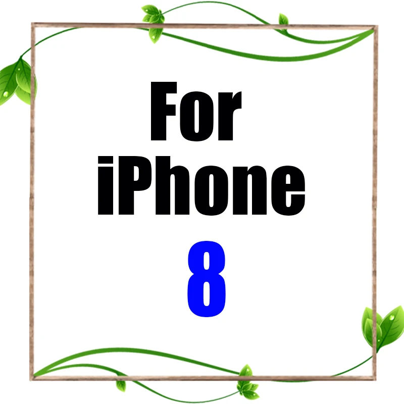 Maifengge персонализированные Индивидуальные инициалы имя чехол для телефона iPhone 5 6s 7 8 plus 11 pro X XR XS Max samsung Galaxy S7 edge S8 S9 - Цвет: for iPhone 8