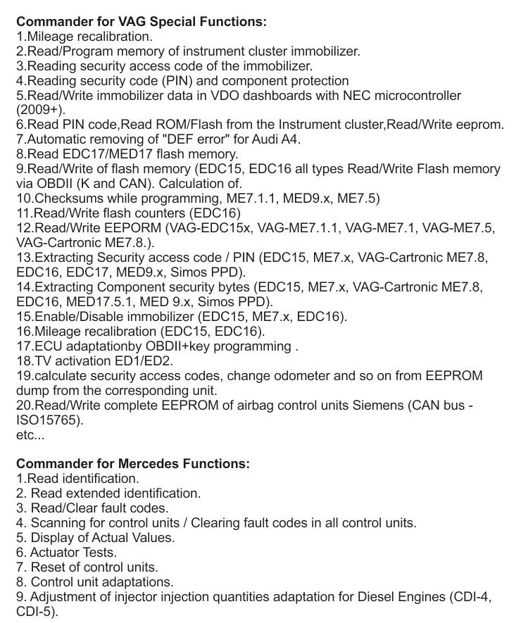 FVDI все функции V2015 V2014 FVDI AVDI 18 программного обеспечения не ограниченная Диагностика fbdi ABRITES commander обновление онлайн DHL бесплатно