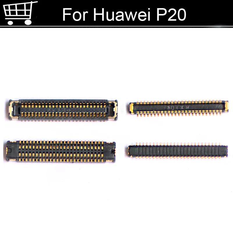 Коннектор FPC для Huawei P20 ЖК-дисплей на гибком кабеле материнская плата P 20 запчасти