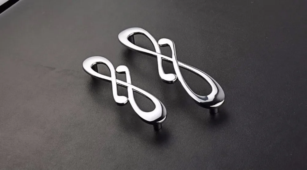 

3.75" 5" Drawer Handle Pulls Dresser handle Silver Kitchen Cabinet Pulls Door knobs Furniture Hardware