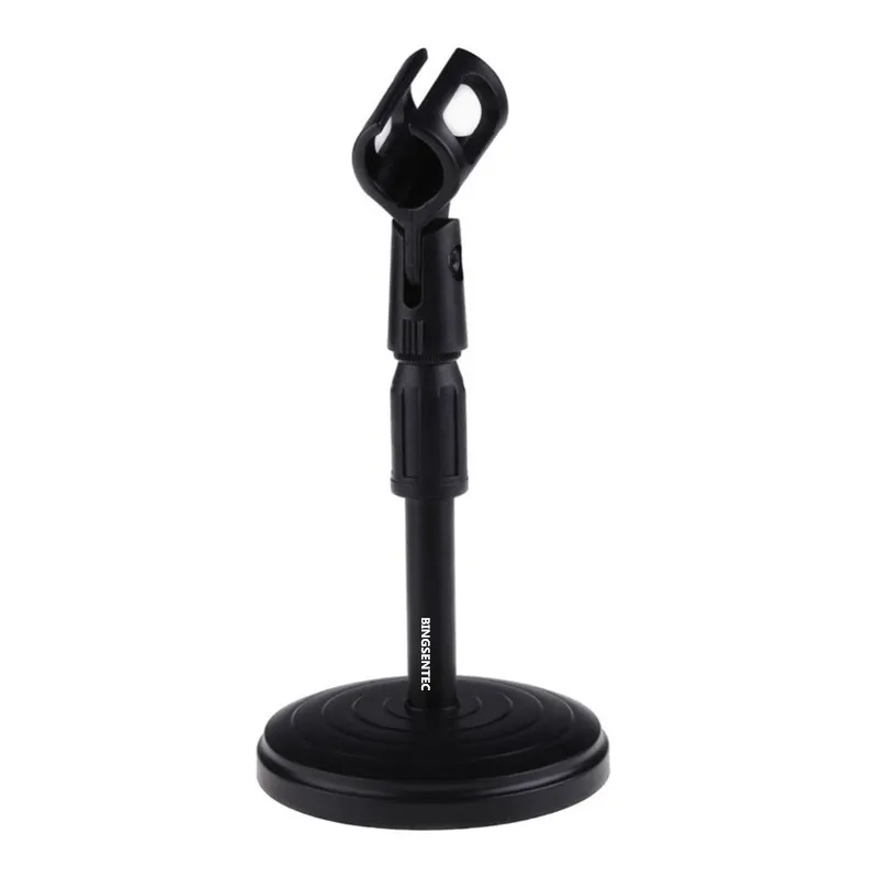 

BINGSENTEC Q7 Q9 MIC Stand Folding Type Karaoke KTV Microphone Stand Holder For Computer Laptop Desktop Microphone