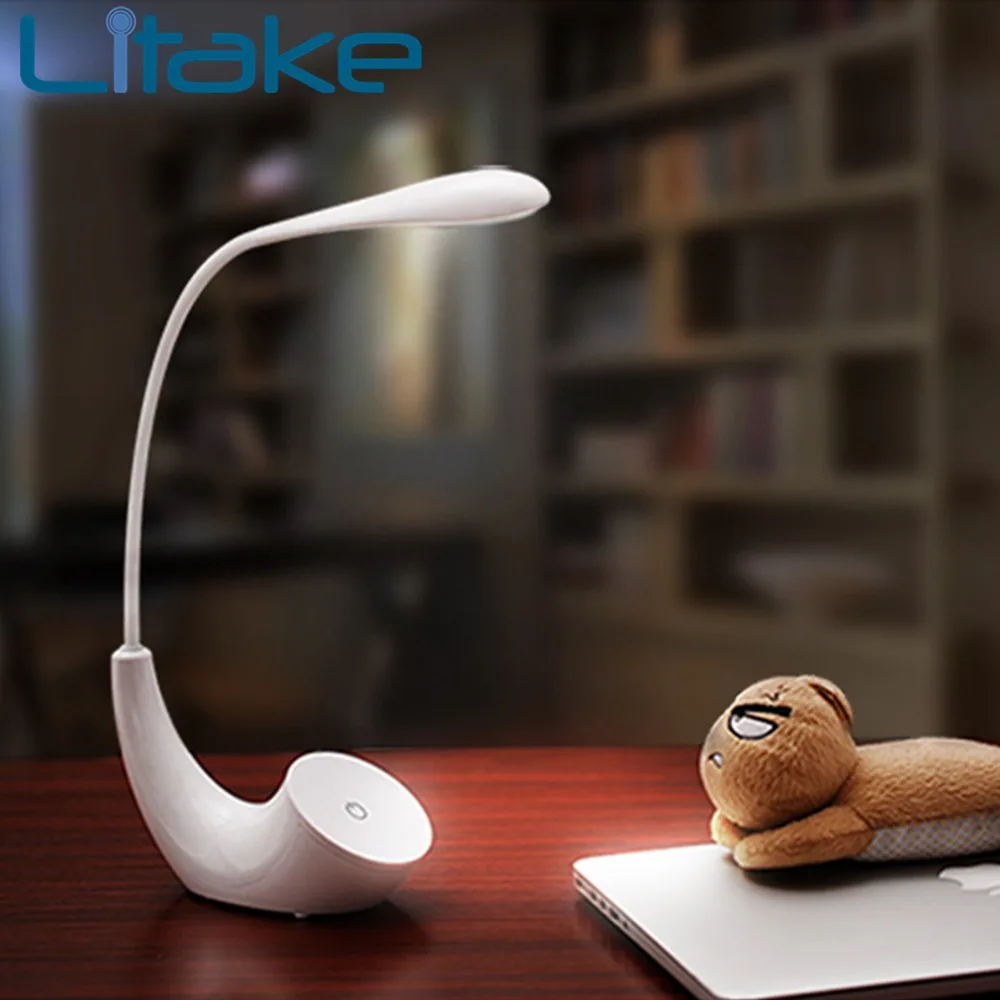 Litake Creative Touch Sensitive Control LED Table Lamp Eye caring