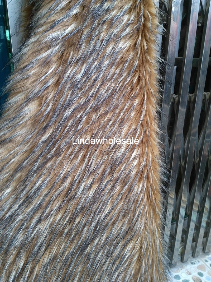 Высококачественная разноцветная плюшевая ткань, украшение для прилавка, воротник, воротник, мех, 160 см* 45 см/шт