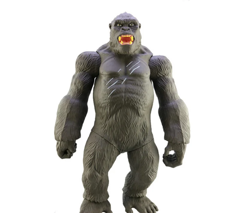 

[Temila] Large size 45CM Movie King Kong Skull Island Action Figure Toy Gorilla Collection Model Desk decorations kids gift toys