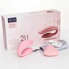 Wowyes Waterproof Silicone C Type Dual Motor Vibradores Remote Control Clitoris G Spot Vibrators For Couples