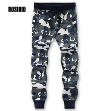 Мужские, большого размера джоггеры с камуфляжным принтом г. весенне-осенние брюки с эластичной талией тактические военные мужские спортивные штаны L-8XL 863