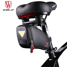 WHEEL UP 2017 Waterproof Reflective Bicycle TPU Bag MTB Road Bag Bicycle Accessories Panniers Bicycle Saddle Bag Bike Tail Bag