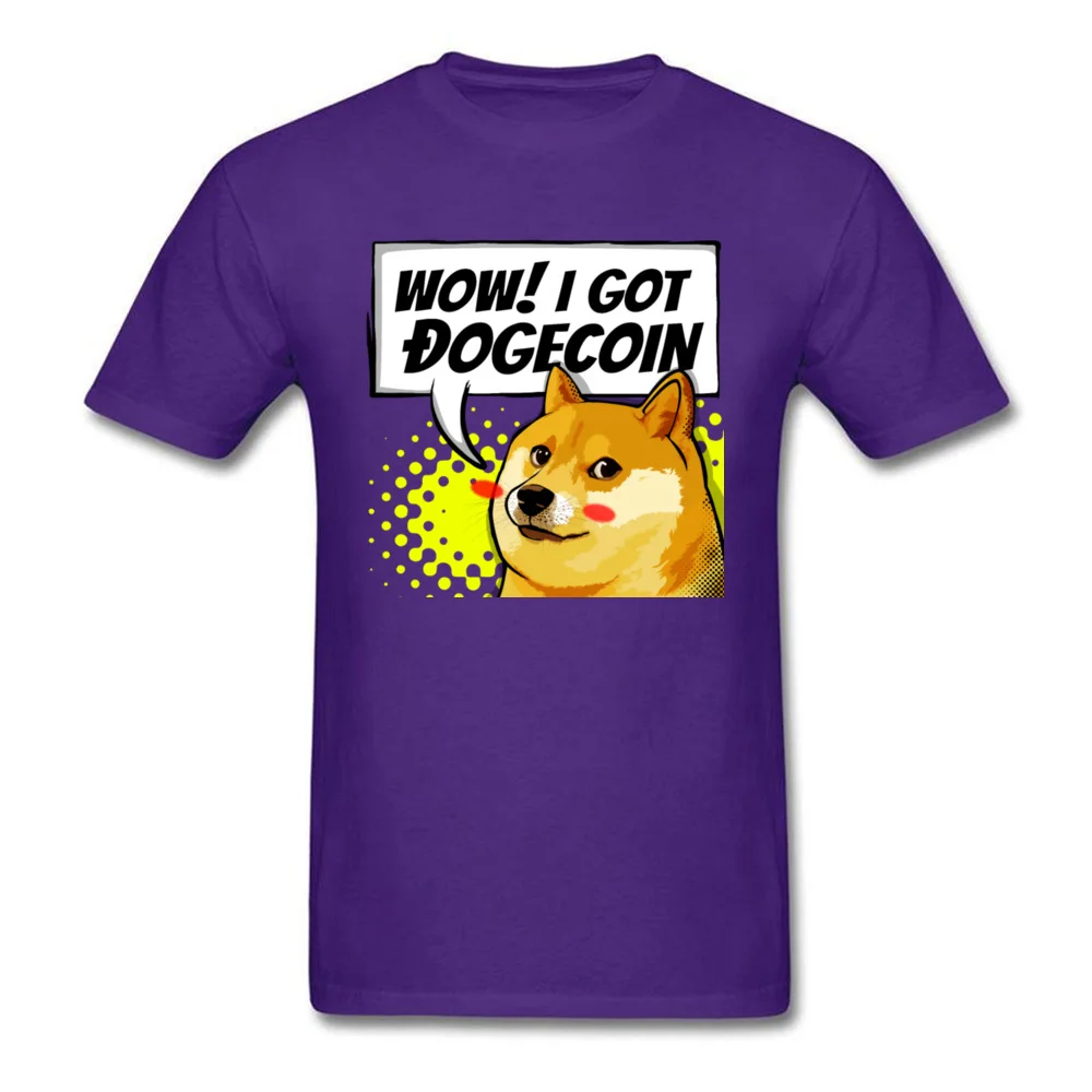 I Got Dogecoin Doge Meme_purple