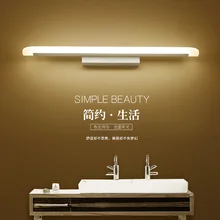 Waterproof anti-fog simple modern led mirror light bathroom light bathroom wall lamp Nordic mirror wall lamp wandlamp european mirror lamps waterproof anti fog antique bathroom bathroom mirror cabinet lamp retro bathroom dressing table wall light