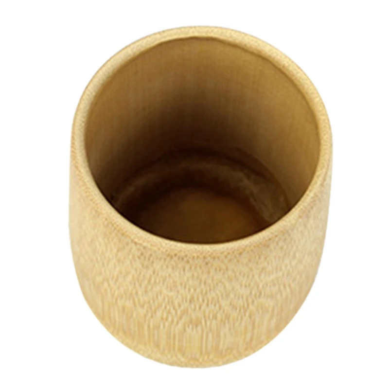 Bamboo Tea Cups Coffee Cups Vintage Drinking Juice Milk Cup Pure Hand Made Bamboo Cup Natural