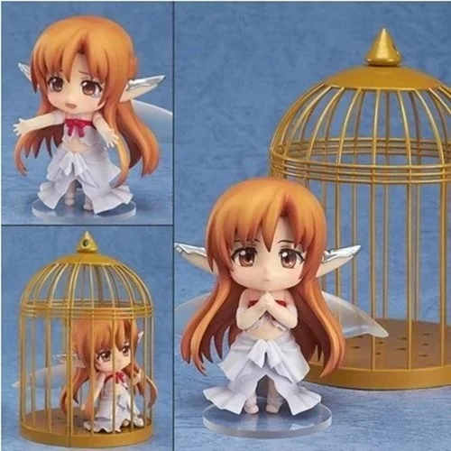 Anime Sword Art Online Asuna Nendoroid #382 Asuna Titania ver Cute PVC Action Figure Collection Model Toy Doll Gifts Cosplay Anime Sword Art Online Asuna Nendoroid #382 Asuna Titania ver Cute PVC Action Figure Collection Model Toy Doll Gifts Cosplay