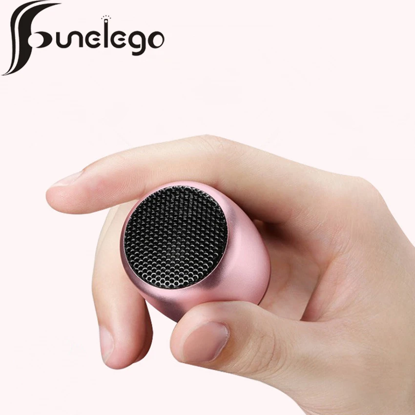 Billige Funelego Neue Super MINI Tragbare Bluetooth Lautsprecher Im Freien Sport Wireless Sound Metall H6 MIC Anruf Remote Kamera Lautsprecher
