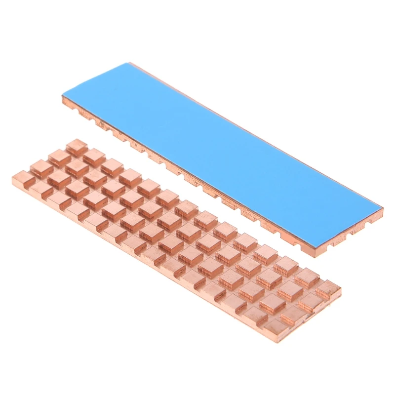 Медный теплоотвод теплопроводящий клей для M.2 NGFF 2280 PCI E NVME