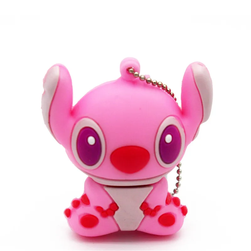 Jaster lovely Cartoon Lilo& Stitch USB флеш-накопители 64 ГБ 32 ГБ 16 ГБ 8 ГБ 4 ГБ флеш-накопитель карта памяти флешки в подарок - Цвет: 06