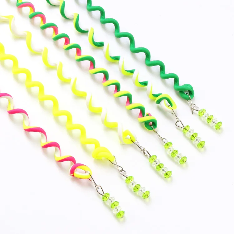 6pcs/lot Rainbow Color Cute Girl Curler Hair Braid hair styling tools hair roller Braid Maintenance The princess hair accessory - Цвет: Светло-серый