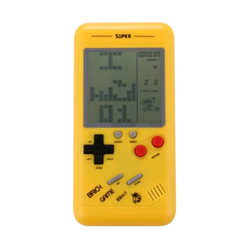 

New Classic Tetris Game for Children Students Classic Nostalgia Puzzle Built-in Variety of Games Small Handheld Game Console