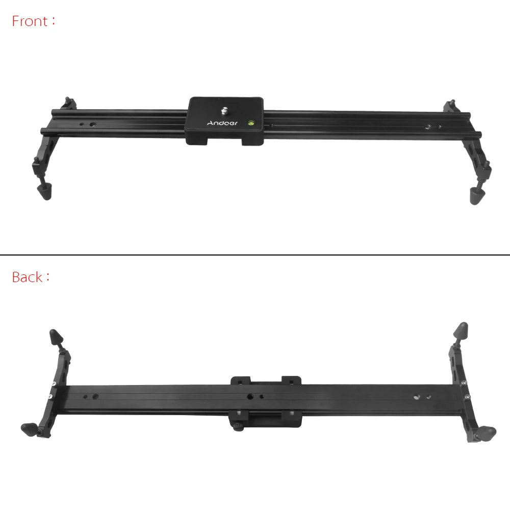 Andoer 60 см/2" алюминиевый сплав видео трек слайдер Долли стабилизатор системы для Canon Nikon sony DSLR камеры видеокамеры