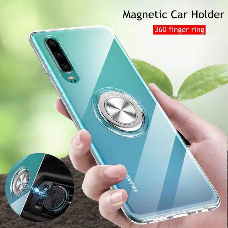 Магнитный адсорбционный чехол для Huawei p20 lite p30 pro mate20x мягкие силиконовые чехлы p20pro