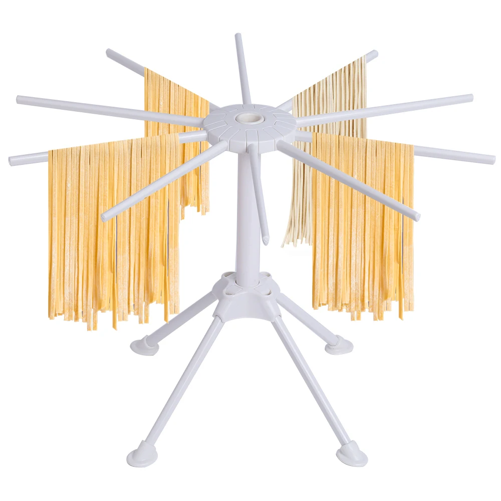 XEJONR Collapsible Pasta Drying Rack Spaghetti Dryer Stand Noodles