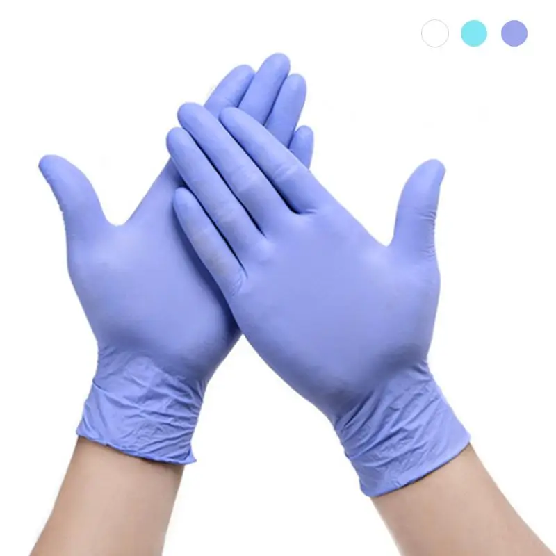 1 Pair Disposable Examination Vinly Latex Rubber PVC Nitrile Barber