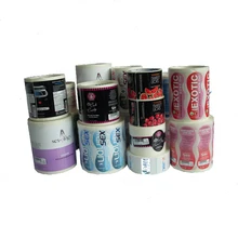 Индивидуальные оптовые этикетки для бутылок с соком с матовым ламинированием