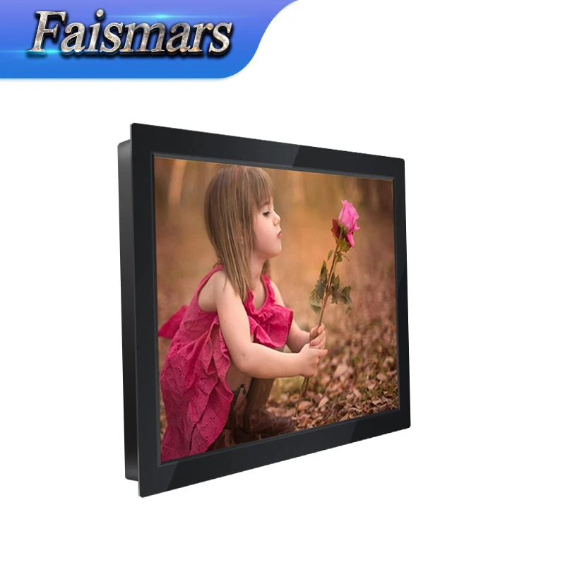 HD 17 &quotTFT ЖК монитор 1280*1024 VGA BNC Видео Аудио HDMI вход для ПК CCTV пульт безопасности USB