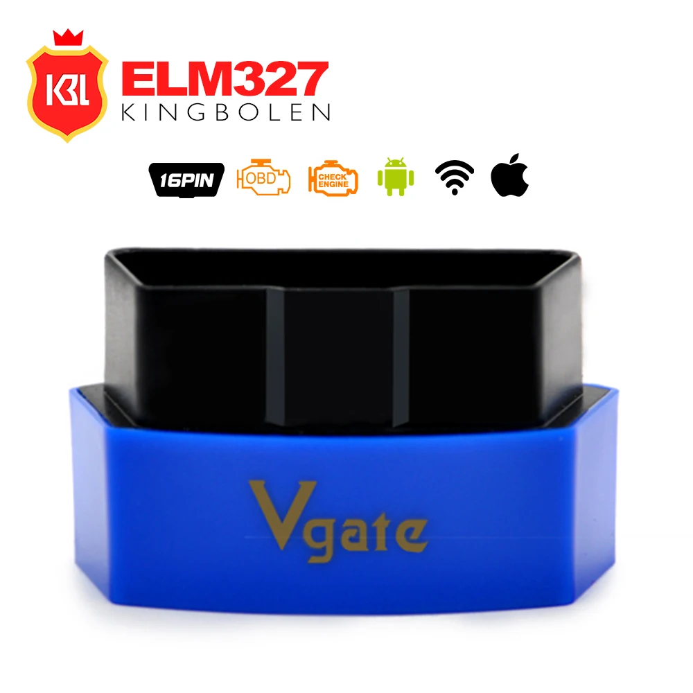 Оригинальный Vgate iCar3 Wifi Elm327 считыватель кодов поддержка OBD2 протокол автомобилей