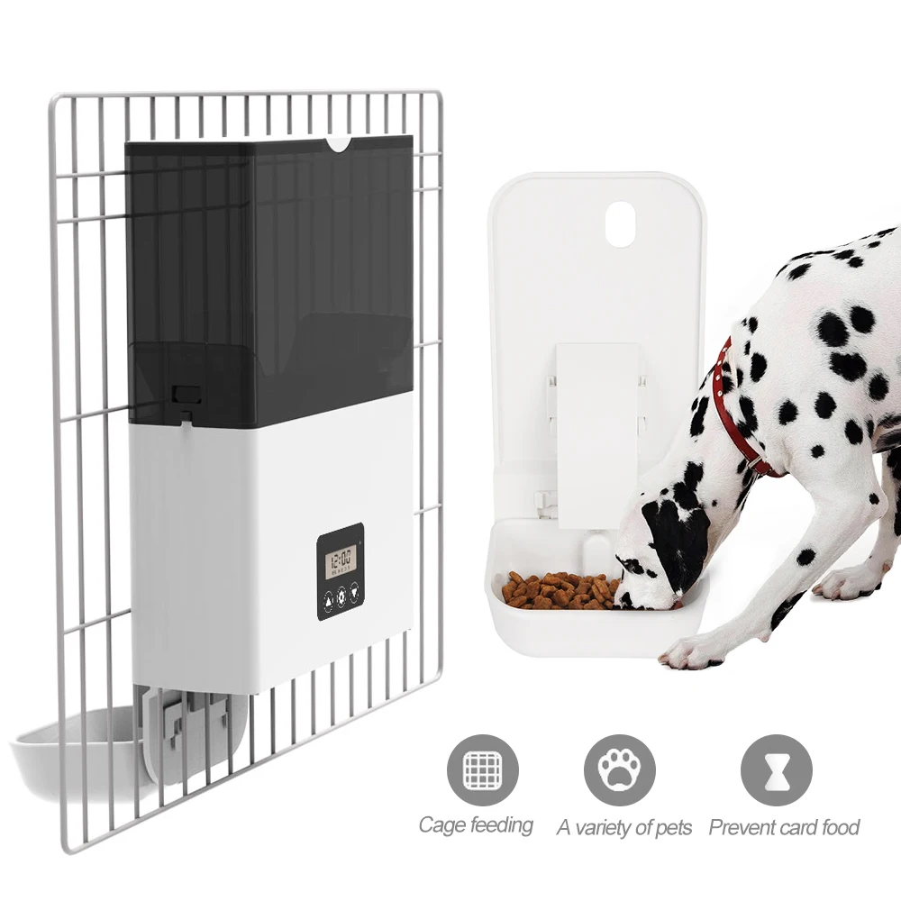 Pets Feeder Pet Dog Automatics Feeder Hanging Pet Cage Timing