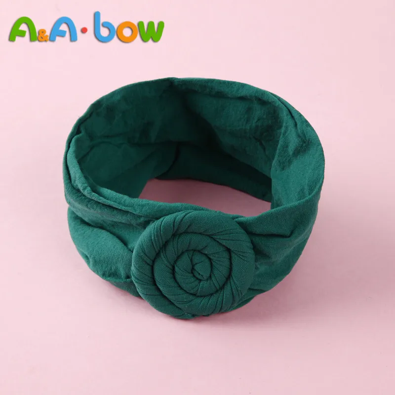 new born baby accessories	 1pcs Wide Nylon Bow Headband with Rose Flower, Soft Elestic Wide Head wraps, Cute Nylon Turban Headband Girls Hair Accessories cool baby accessories Baby Accessories