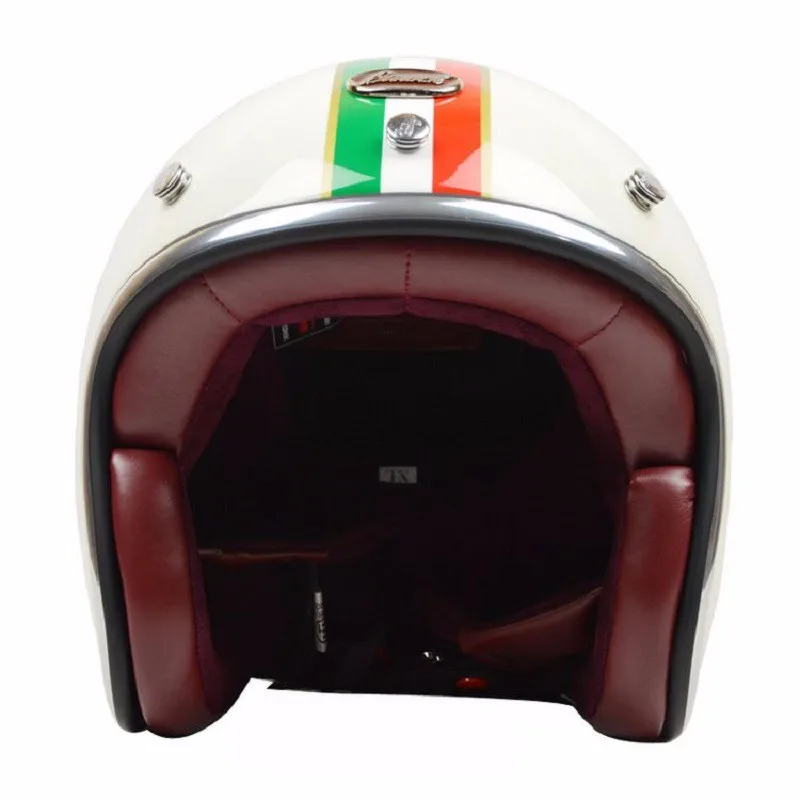 BEON мотоциклетный шлем для мотокросса винтажный самокат открытый шлем Ретро 3/4 capacete стекловолокно cascos ECE утвержден