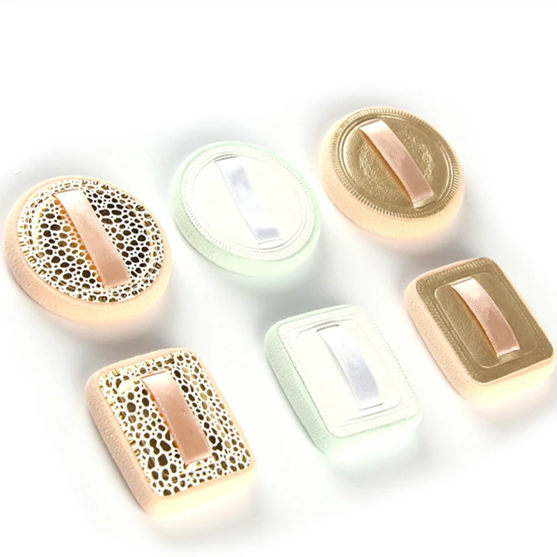 2 шт Косметическая пудра, мягкая губка для макияжа лица, влажная пудра, инструменты для макияжа, косметическая пудра