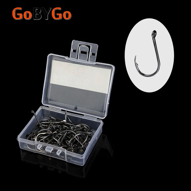 Рыболовные крючки GoByGo 100 шт./кор. из углеродистой стали 3 # 12 #|carp hook|fishing hookhooks fishing |