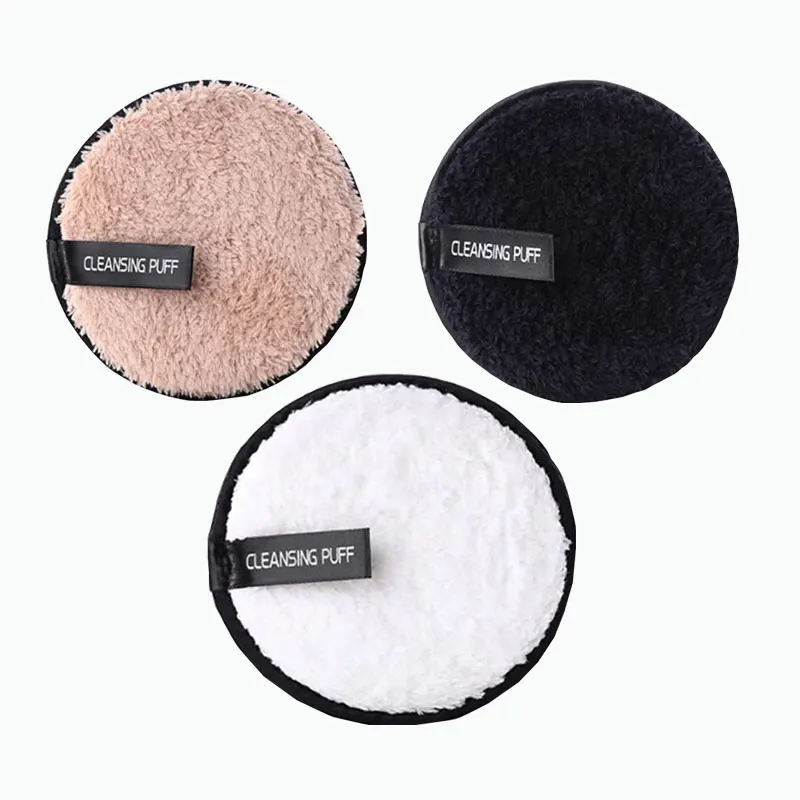 

Face Cleaner Makeup Remover Towel Makeup Removal Sponge Flutter Wash Cleaning Flapping Wet Sponge