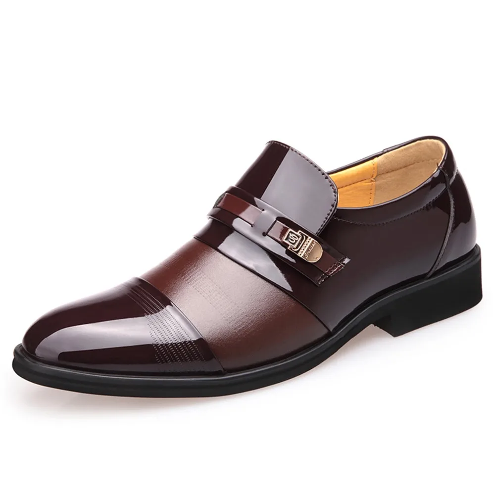 

Luxury Brand Summer Men Formal Shoes Men Microfiber Leather Quality Shoes Breathable Men Shoes For Business