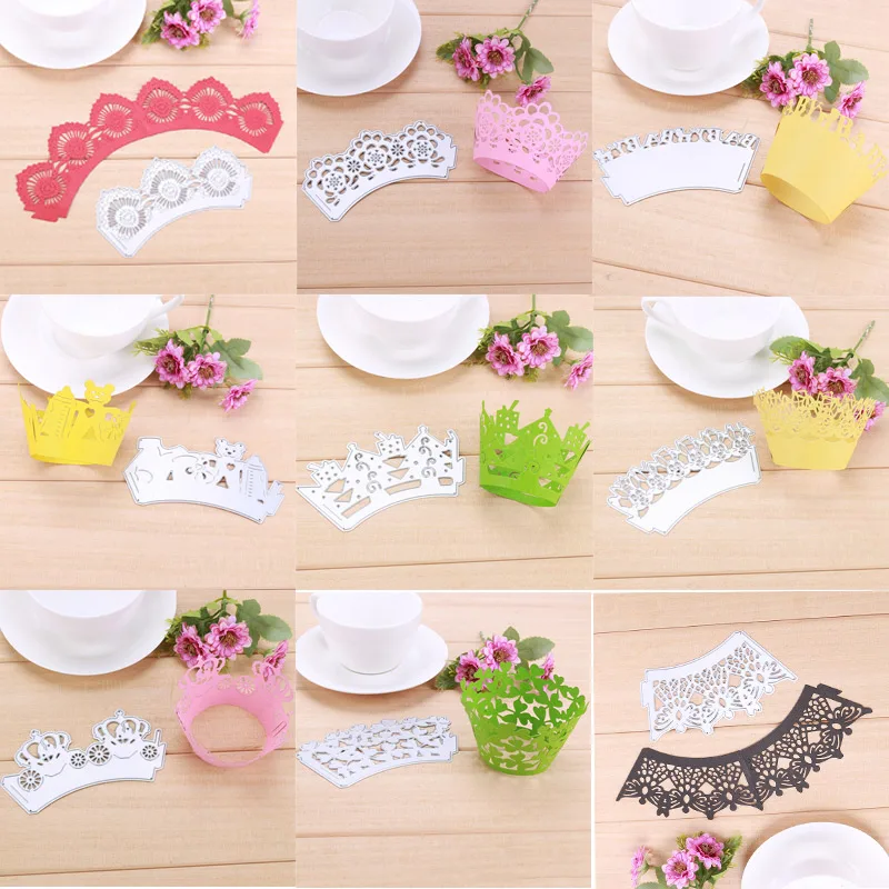 Cupcake Wraper Metal Cutting S Stencil For Diy Sbooking Craft Cupcake Wraper Metal Cutting S Stencil For Diy Sbooking Craft Paper Card Making Embossing Folder