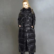 Новое поступление женское пуховое пальто куртки теплые X